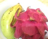 Foto langkah ke 1 dari resep Jus Buah Naga mix Mangga.