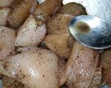 A picture of step 1 of Chicken Walnut.