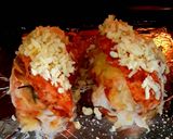 รูปขั้นตอนการทำที่ 6 ของ อกไก่ยัดไส้เห็ดผักโขมชีส mushroom spinach &cheese stuffed chicken
