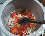 A picture of step 2 of Moong and Chana Daal.