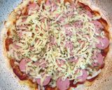 Hình bước làm 5 của món Pizza siêu tốc bằng chảo