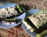 Foto langkah ke 8 dari resep Brownis kukus Choco Macha latte (By_chocolattos).