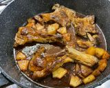 A picture of step 13 of Pineapple-Glazed Lamb Chops.