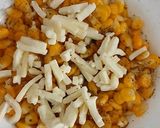 A picture of step 2 of Cheese Butter Corn.