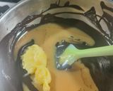 A picture of step 3 of Chocolate Walnut fudge.