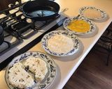 A picture of step 1 of California Farm Cauliflower Steak in Cashew Cheese Sauce.