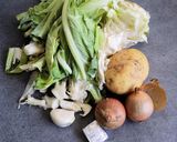 Une image de l'étape 1 de Purée de restes de chou-fleur.
