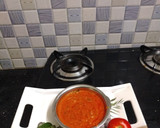 * டமேட்டோ, கார்லிக் ஸ்பைஸி சட்னி* (orange)(tomato garlic chutney recipe in tamil) ரெசிபி ஸ்டேப் 5 புகைப்படம்