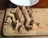 รูปขั้นตอนการทำที่ 1 ของ หมูสามชั้นผัดพริกแกงใต้.เจ