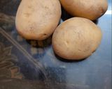 A picture of step 1 of Potato pappad.