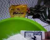 Foto langkah ke 2 dari resep Bolu kukus merah putih.