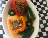 Foto del paso 2 de la receta: Pimientos Tres Colores  al Horno con carne Molida 👩‍🍳