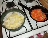Foto del paso 2 de la receta: Pastel de papas con texturizado de soja 🧙🏻