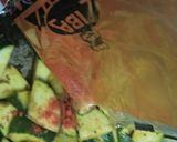 A picture of step 11 of Poori aalu & khatti meethi kaddu sabzi.