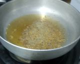 A picture of step 3 of Masala Idli.