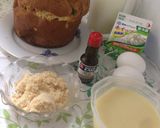 Foto del paso 1 de la receta: Budín de Panetón (pan dulce)