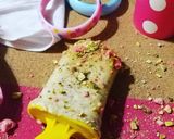 Une image de l'étape 8 de Crème glacée au tahini, pistaches & pralines roses🍦🍭.