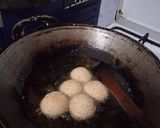 Foto langkah ke 4 dari resep Onde onde isi kacang hijau anti gagal.