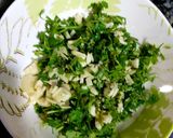 A picture of step 2 of Garlic cheese kulcha.