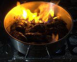 Foto del paso 6 de la receta Palomas torcaces guisadas con guarnición de perrechikos
