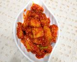 A picture of step 5 of Mango pickle.