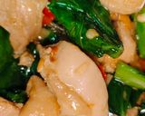 รูปขั้นตอนการทำที่ 3 ของ คะน้าผัด พริก ไก่วุ้นเส้น