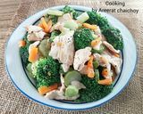 รูปขั้นตอนการทำที่ 2 ของ อกไก่ผัดซอสพริกไทยดำ