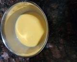 A picture of step 1 of Custard coffee.