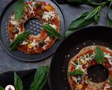 A picture of step 5 of Roti Pizza.