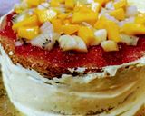 A picture of step 19 of Mango Mastani Cake.