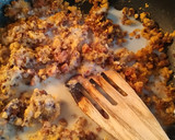 Foto del paso 3 de la receta: Croquetas de chorizo y huevos fritos
