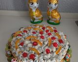 A picture of step 7 of Soft Cassata Siciliana Tart.