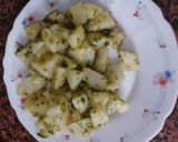 Foto del paso 3 de la receta: Patatas con perejil y pistacho