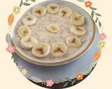 A picture of step 2 of Banana oatmeal 🍌.