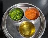 A picture of step 3 of Rice flour Khichu.
