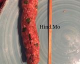 A picture of step 4 of Ground Beef Shish Kebab.