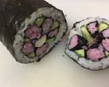 A picture of step 14 of Kawaii Sushi Roll.