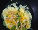 Foto langkah ke 3 dari resep Telur dadar tempe.