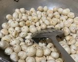 A picture of step 1 of Chat Masala Makhana (Fox nuts).