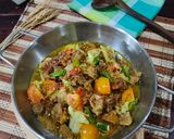 Foto langkah ke 8 dari resep Tongseng Kambing Tanpa Santan.