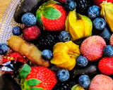 Foto del paso 1 de la receta: 116.🍓Frutas para regalar🥜