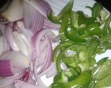 A picture of step 2 of Italian rice.