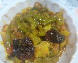 A picture of step 6 of Aloo capsicum.