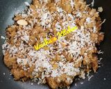 A picture of step 3 of Prasad(Wheat flour Halva).