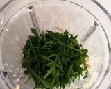 A picture of step 2 of Arugula Pesto.