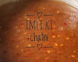A picture of step 3 of Imli ki chutney.