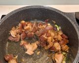 A picture of step 3 of Braised Pork Belly with Dried Daikon.