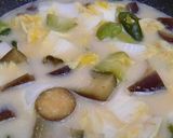 Foto langkah ke 5 dari resep Lodeh Terong dan Labu Siam.