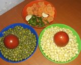 A picture of step 1 of Githeri ya Minji.