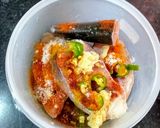 A picture of step 1 of Basa Fish Curry.